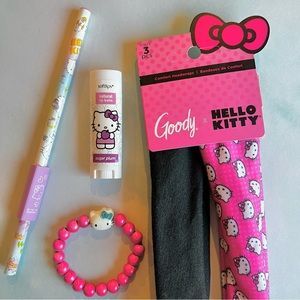 Sanrio Hello Kitty Lot of Kawaii Fun Goodies Accessories